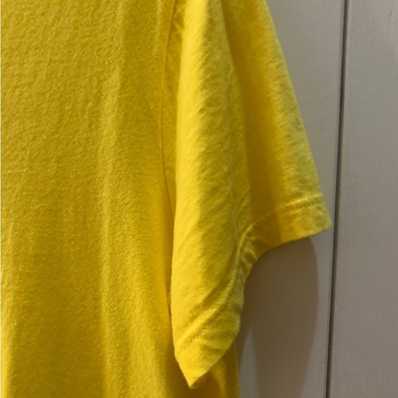 “American Apparel” Women Yellow Round Neckline , Short Sleeve T-Shirt. Size: X-L - Picture 4 of 4
